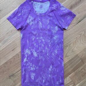 Lululemon Purple Swiftly Tech Short Sleeve